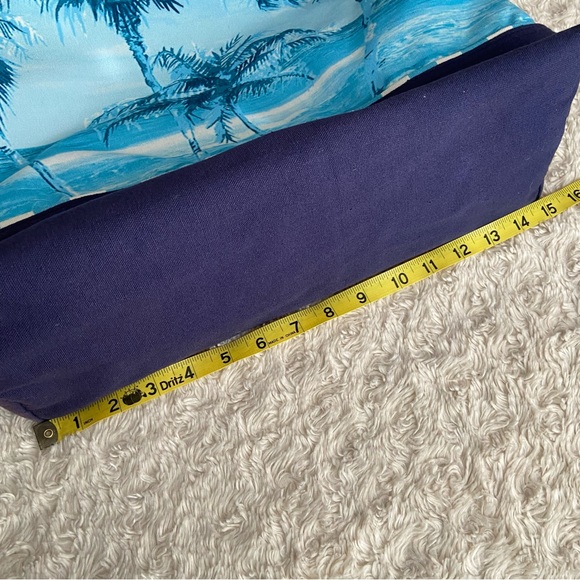 NEW Sun Bay Oversized Beach Bag Palm Trees and Detachable Pouch NWT - Picture 9 of 13